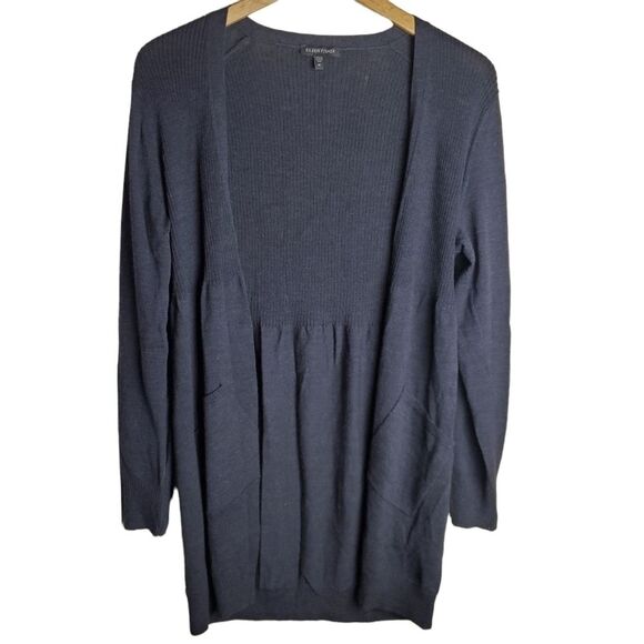 Eileen Fisher Wool Cardigan Size Medium - Picture 1 of 10